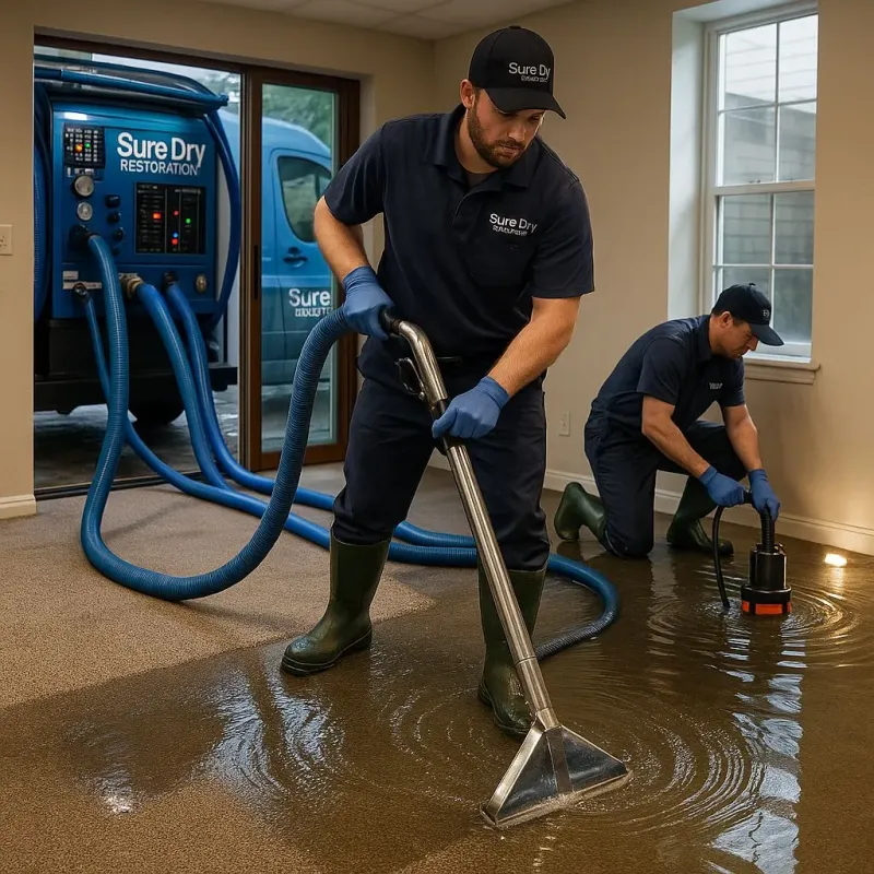 Water Extraction and Removal process in Wellsburg, WV